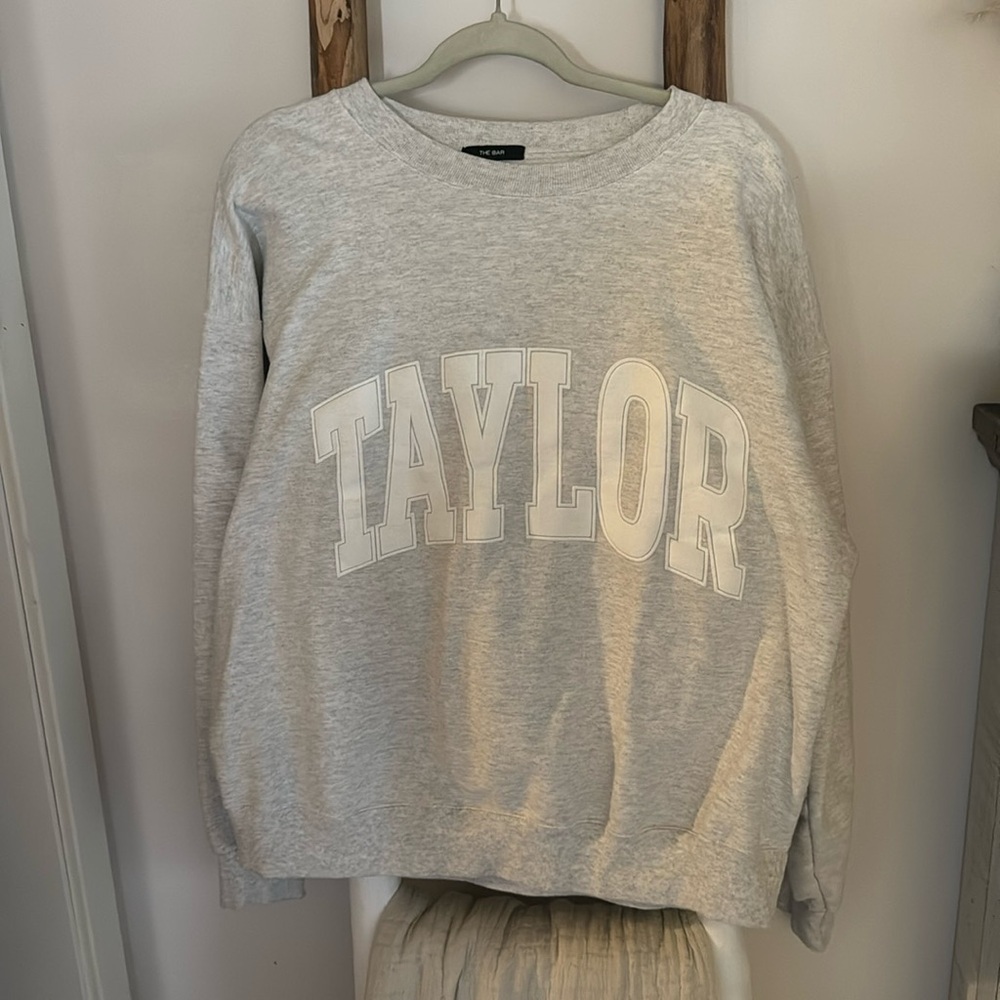 The Bar - Taylor Varsity Crewneck (limited release)